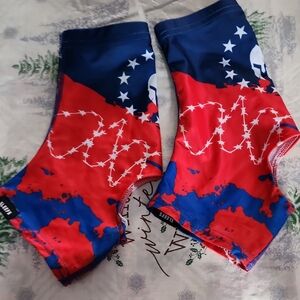 Red and Blue Graphic Cleat Cover (Sleefs)